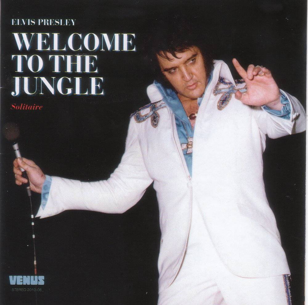 Elvis Presley Welcome To The Jungle Solitaire : Front